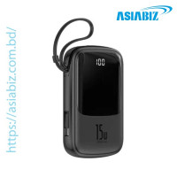 Baseus Qpow BS-P1001C 15W 10000mAh Power Bank with Type-C Cable
